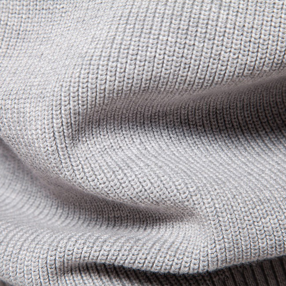 Men's Refined Button-Neck Pullover