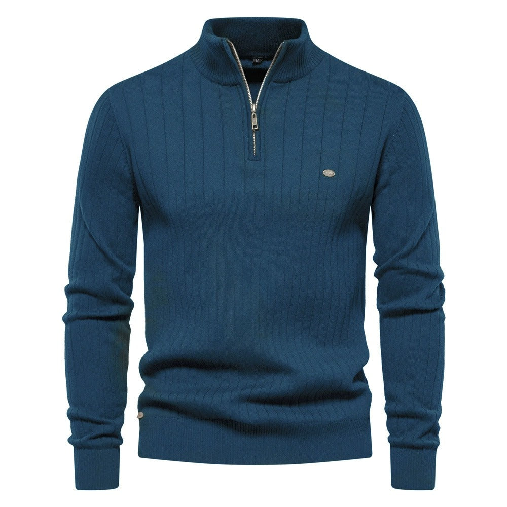Modern Heritage Zip Sweater