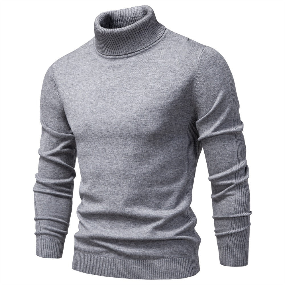 Smooth Knit Rollneck Pullover