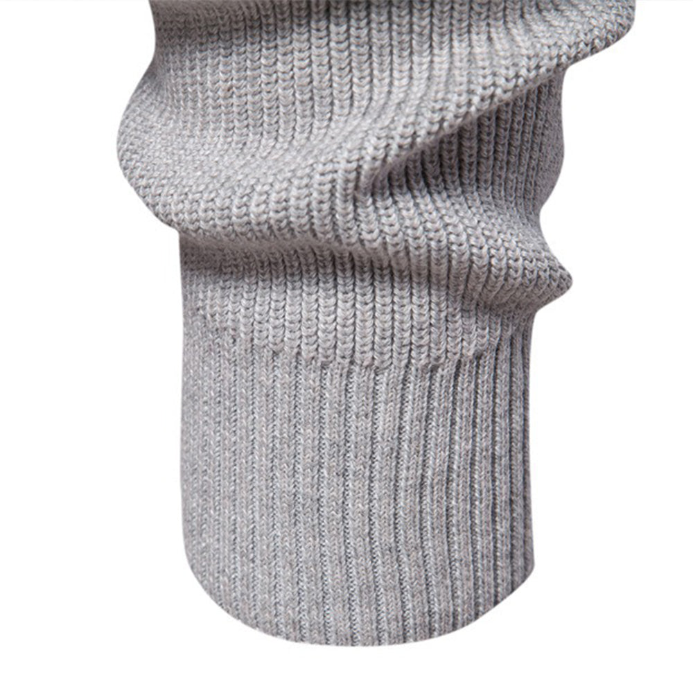 Men's Refined Button-Neck Pullover