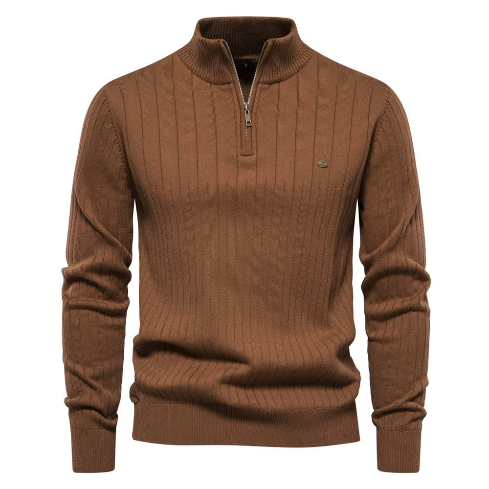 Modern Heritage Zip Sweater