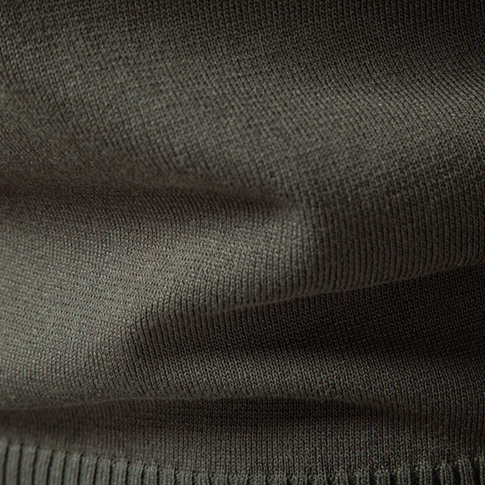 Refined Pattern Knit Polo