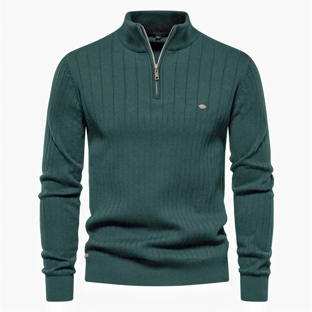 Modern Heritage Zip Sweater