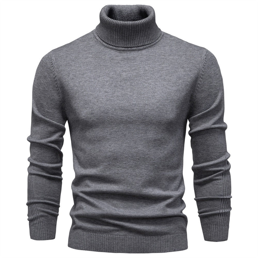 Smooth Knit Rollneck Pullover