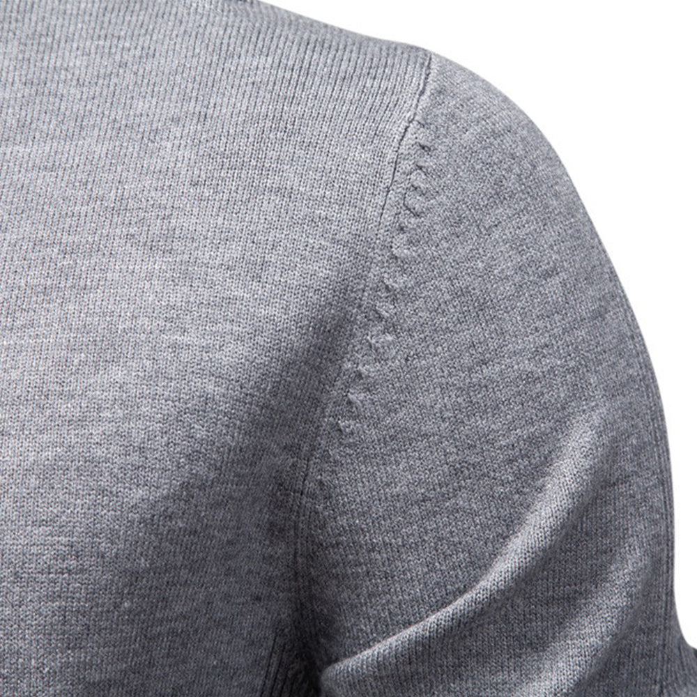 Smooth Knit Rollneck Pullover