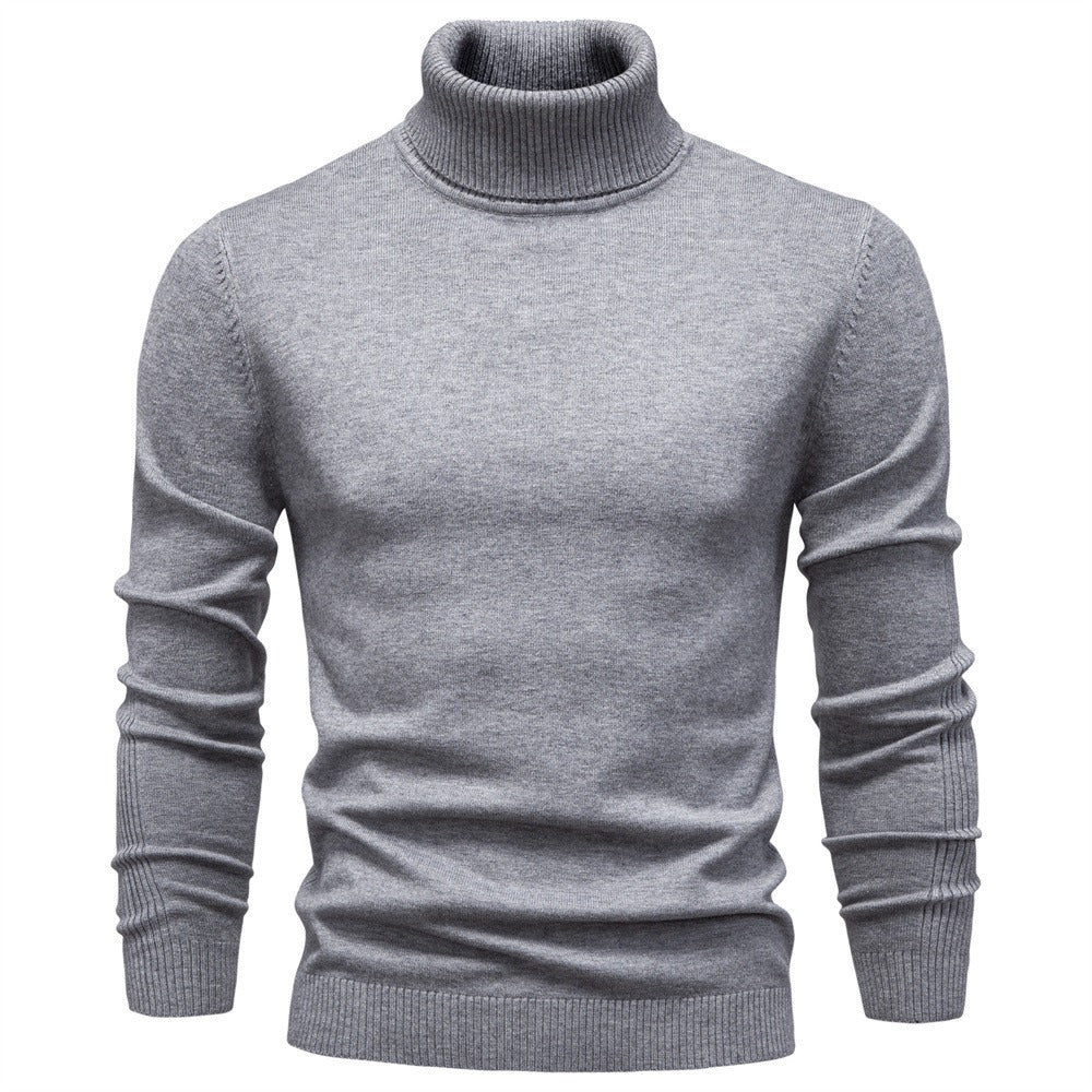 Smooth Knit Rollneck Pullover