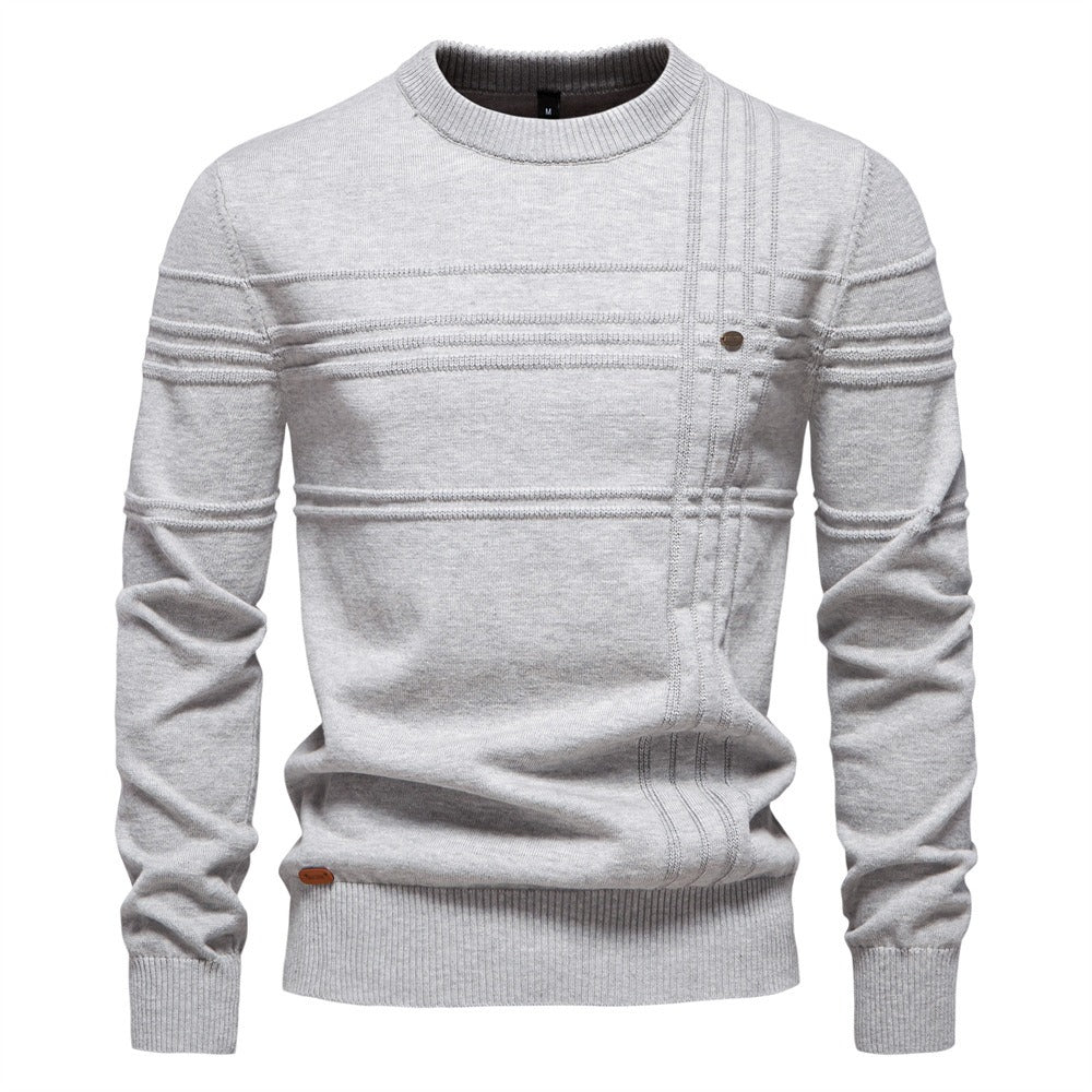 The Blake Geometric Pullover