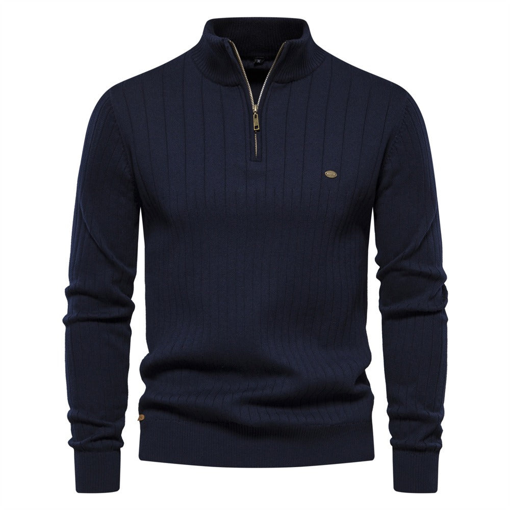 Modern Heritage Zip Sweater