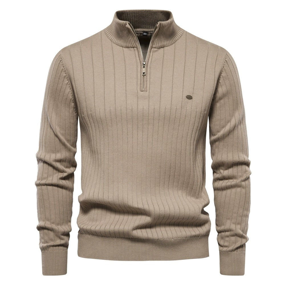 Modern Heritage Zip Sweater