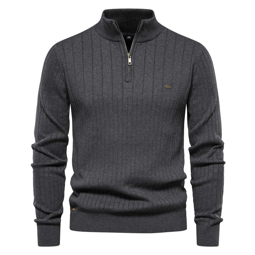 Modern Heritage Zip Sweater