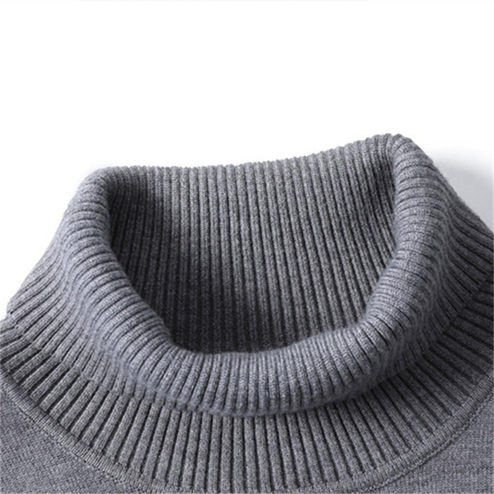 Smooth Knit Rollneck Pullover