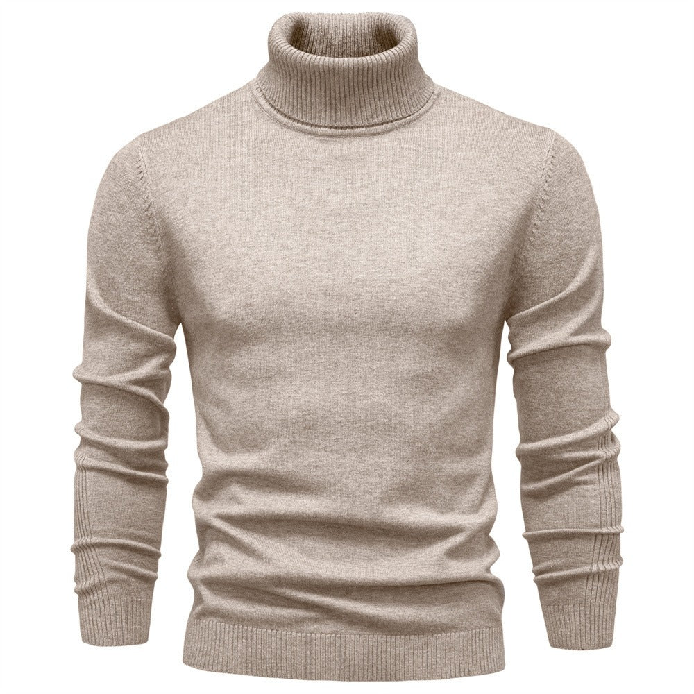 Smooth Knit Rollneck Pullover