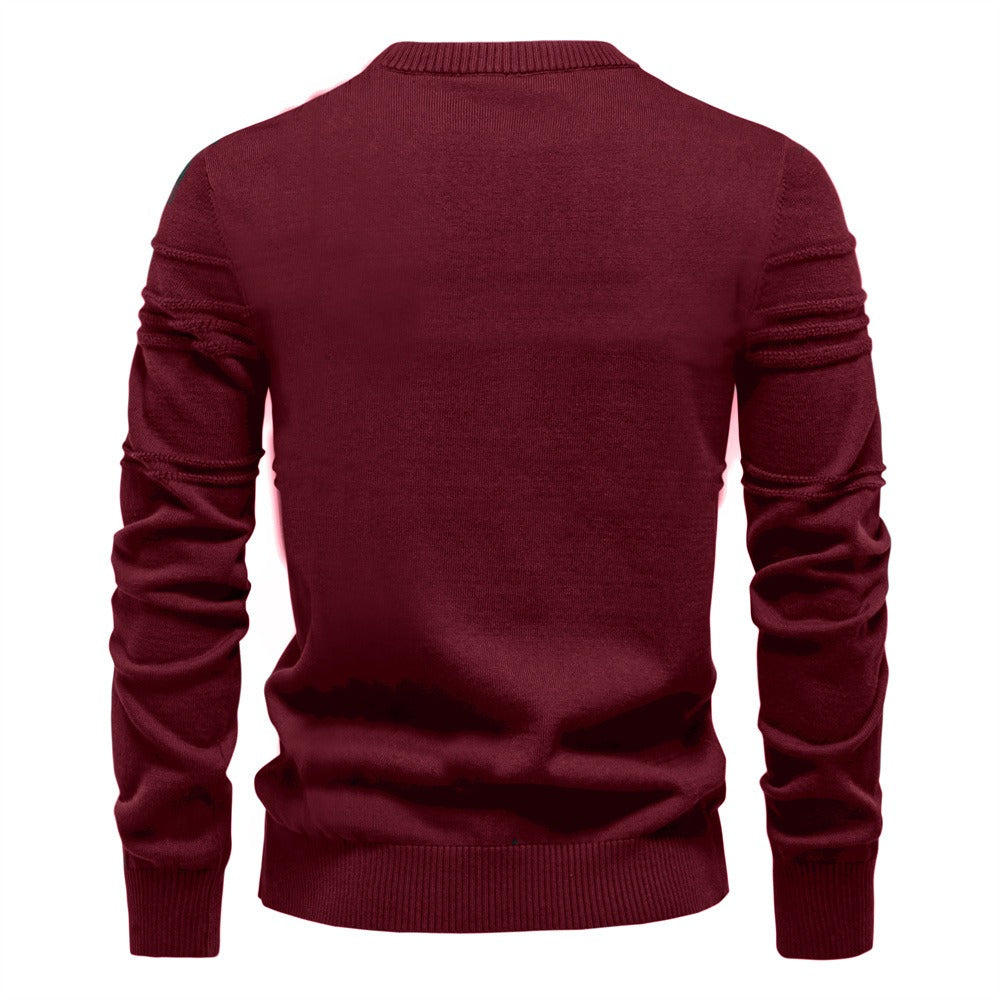 The Blake Geometric Pullover