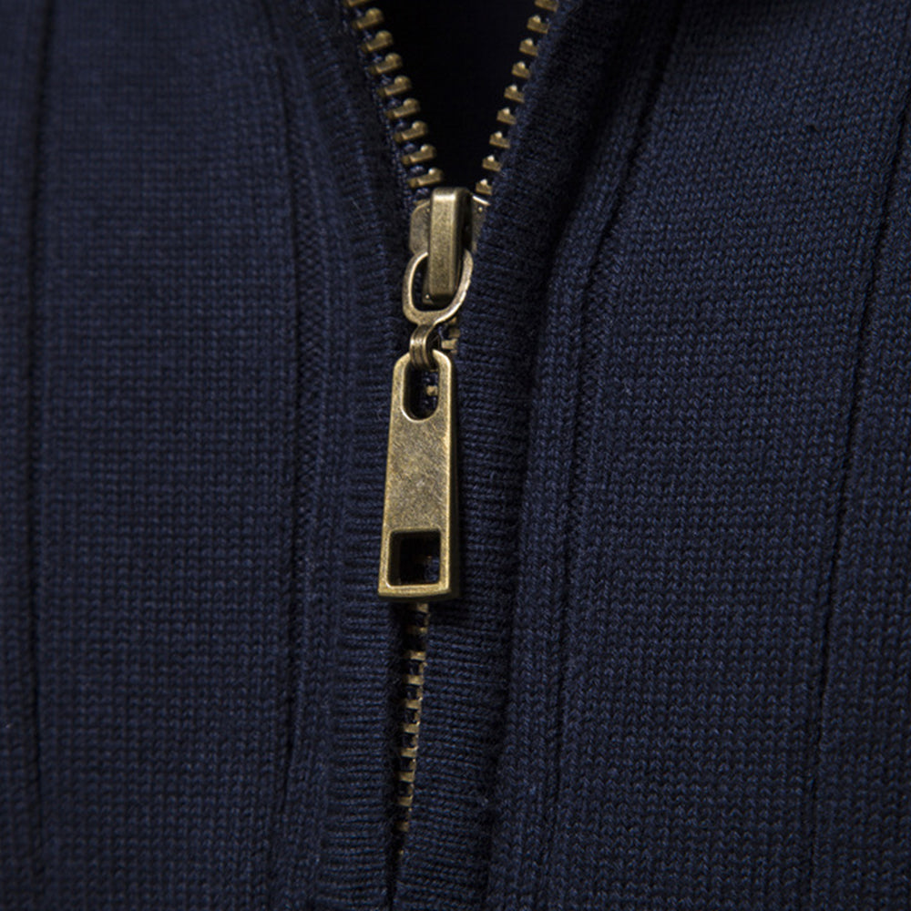 Modern Heritage Zip Sweater